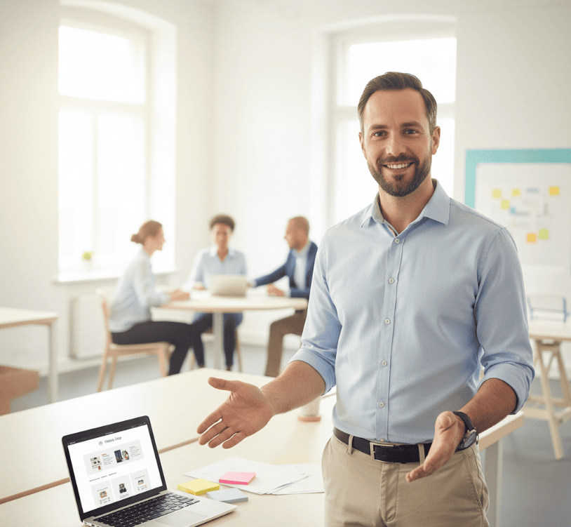 Digitalberater der Marktkomplizen präsentiert Projektideen für Unternehmen in der Schweiz