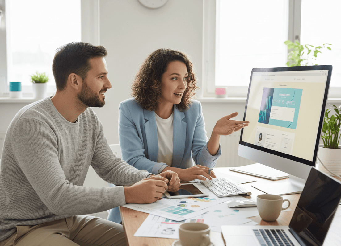 Webdesign-Beratung bei Marktkomplizen für erfolgreiche Unternehmenswebsites in der Schweiz